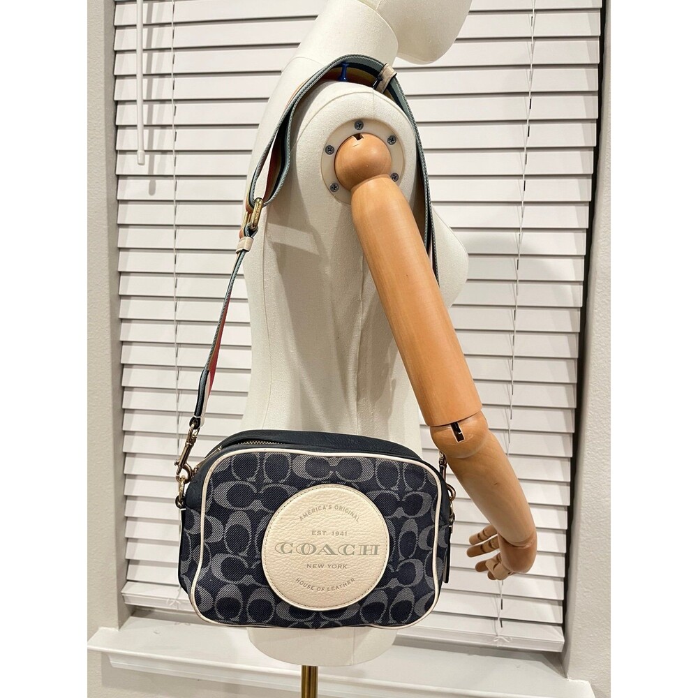 Coach Dempsey Denim Camera bag